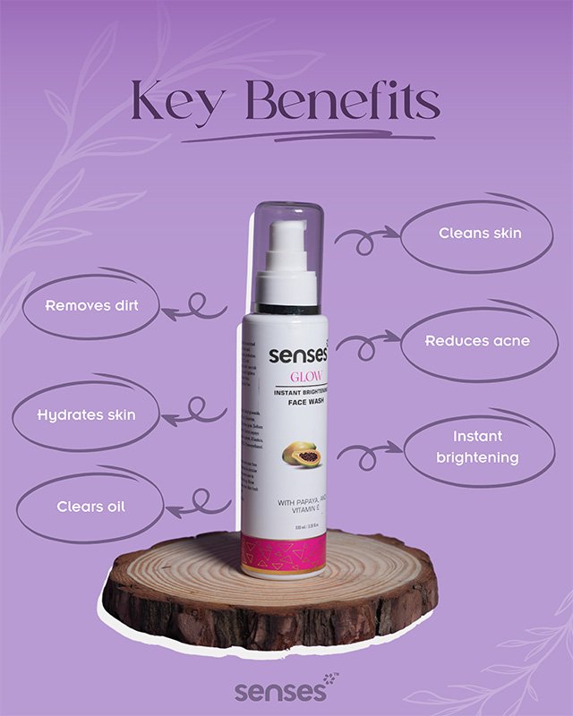 Senses Glow Face Wash - Image 3