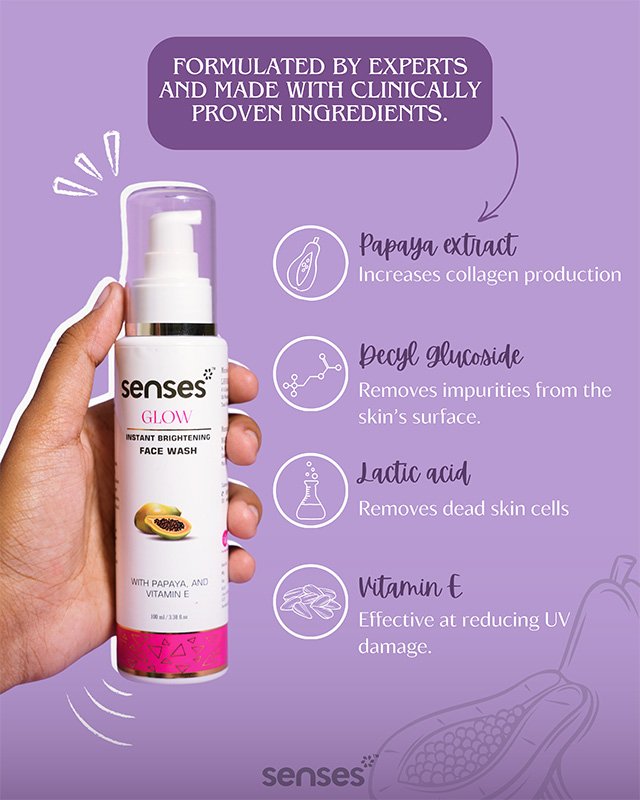 Senses Glow Face Wash - Image 4